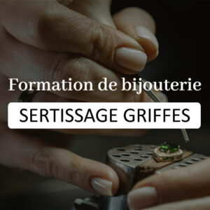 formation bijouterie joaillerie formation sertissage griffes